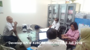 Develop KPI @ KUBOTA INDONESIA 5 Juli 2018 2